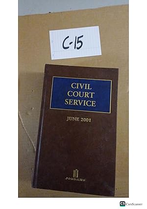 Civil Court Service 2001 By Saville Laws And Stevens