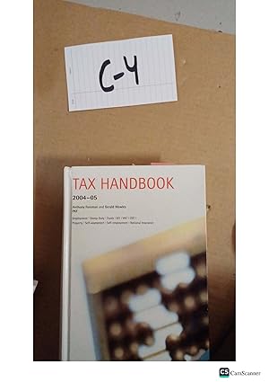 Tax Handbook 2004-05 By Foreman And Mowles