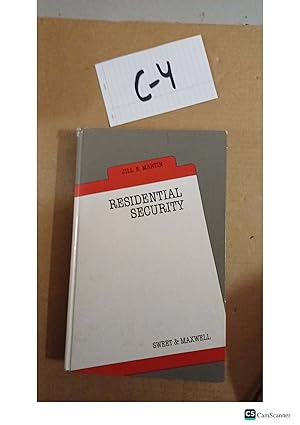 Residential Security By Jill E Martin