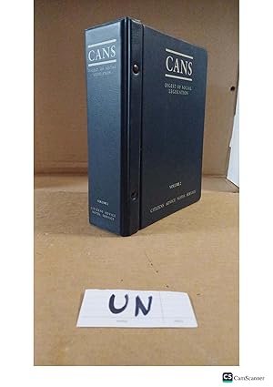 CANS Digest Of Social Legislation Looseleaf