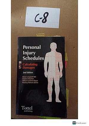 Personal Injury Schedules: Calculating Damages 2nd Edition by William Audland & Andrew Buchan