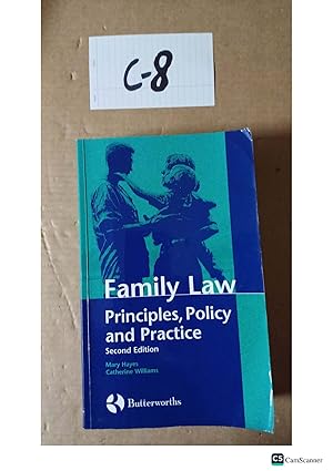 Family Law: Principles, Policy and Practice 2nd Edition by Mary Hayes & Catherine Williams