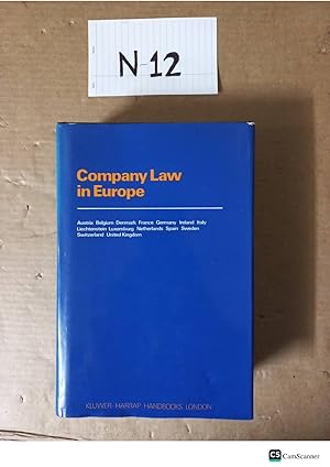Company Law In Europe By Kluwer