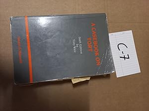 A Casebook On Tort 6th Ed By Tony Weir