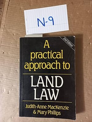 A Practical Approach To Land Law 2nd Ed By Judith-Anne Mackenzie And Marry Philips