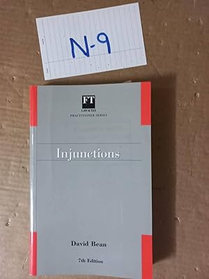 Injunctions 7th Ed By David Bean