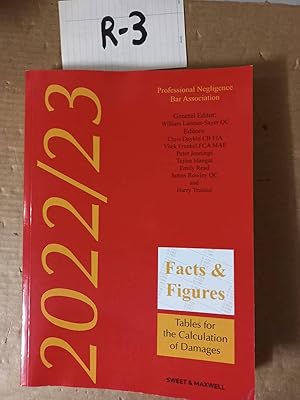 Facts And Figures Tables For The Calculation Of Damages 2022/23 Seller: UK LAW BOOK SELLERS LTD,