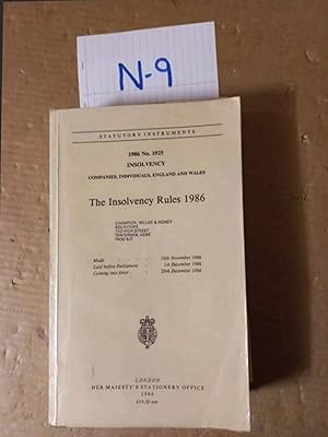 The Insolvency Rules 1986