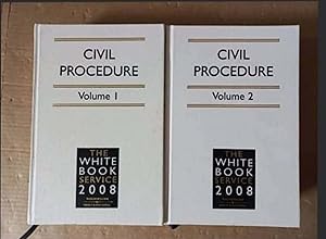 Civil Procedure 2008 Vol 1 And 2 The White Book Service