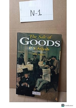The Sale Of Goods 9th Ed By Atiyah And Adams