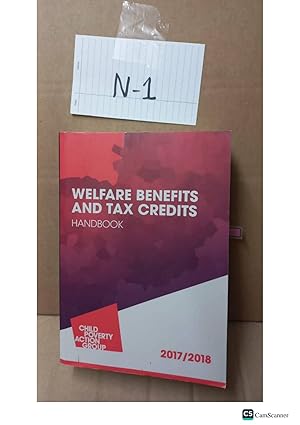 Welfare Benefits And Tax Credits Handbook 2017/2018