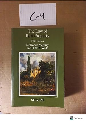 The Law Of Real Property 5th Ed By Megarry And Wade