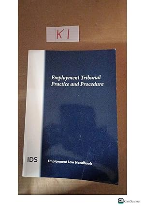 IDS Employment Tribunal Practice And Procedure Updated Till 2014