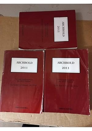 Archbold 2011 1st,2nd and 3rd Supplements