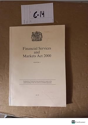 Financial Services And Markets Act 2000 Chapter 8
