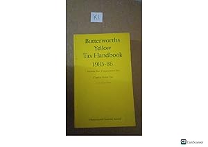 Butterworths Yellow Tax Handbook 1985-86 24th Ed