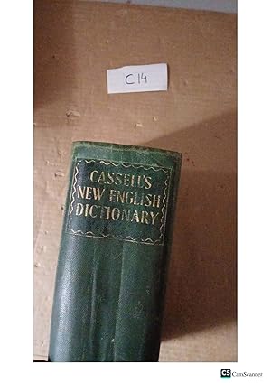 Cassell's New English Dictionary By Ernst A Baker And Hayward