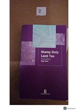Stamp Duty Land Tax 3rd Ed By Reg Nock