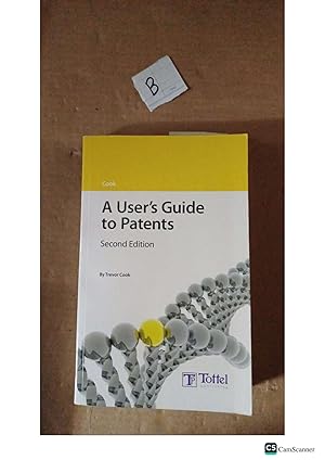 A User's Guide To Patents 2nd Ed By Trevor Cook