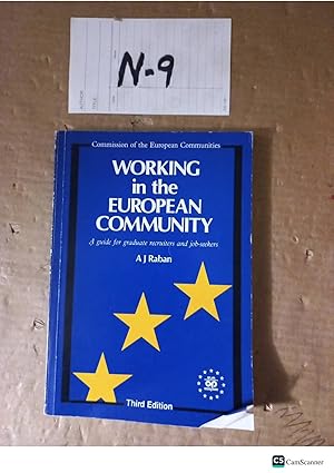 Working In The European Community 3rd Ed By A J Raban