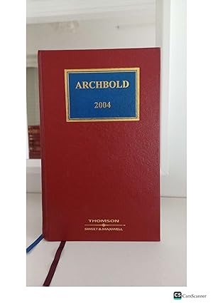 Archbold Criminal Pleading Evidence And Practice 2004 By Richardson And Thomas