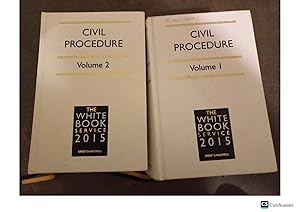 Civil Procedure 2015 Vol 1, 2 The White Book Service