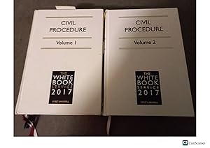 Civil Procedure 2017 Vol 1, 2 The White Book Service