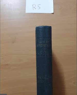 Law of Property in Land Third Edition by Gibson Rivington