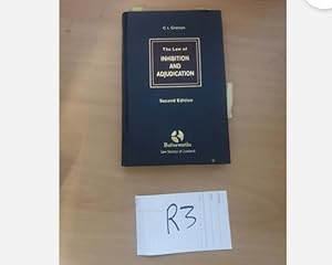 The Law of Inhibition and Adjudication Second Edition by L.GrettonThe Law of Inhibition and Adjudication Second Edition by L.Gretton