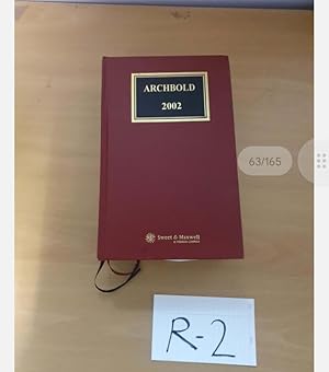 Archbold Criminal Pleading Evidence and Practice 2002 Edited by Richardson