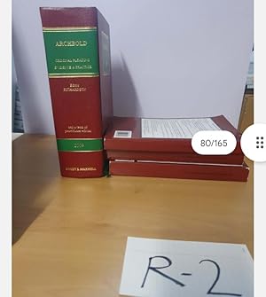 Archbold Criminal Pleading Evidence and Practice 2009 Edited by Richardson and...