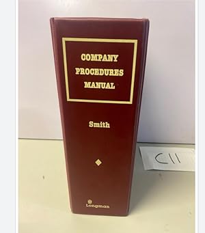 COMPANY PROCEDURES MANUAL Smith