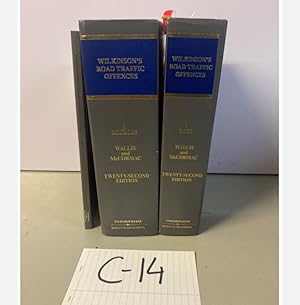 WILKINSON'S ROAD TRAFFIC OFFENCES 22nd Edition Two Volumes With Supplement