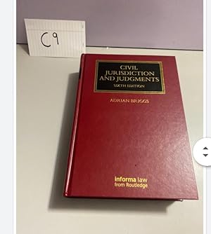 CIVIL JURISDICTION AND JUDGMENTS 6th Edition By Briggs