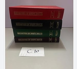 REGISTER OF SHIPS 2003-04 Volumes 1-4