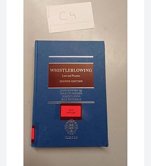 Whistleblowing law and practice Second Edition by Bowers and Fodder