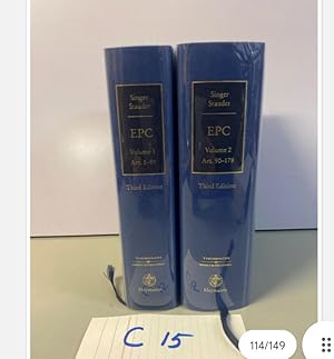EPC 3rd Edition Volumes 1-2 By Stauder