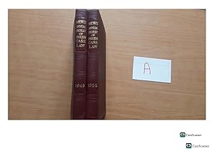 MEWS ANNUAL DIGEST OF ENGLISH CASE LAW A 1949 1950