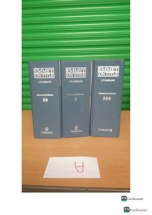 Emmet on Title Nineteenth edition Volume 1-3