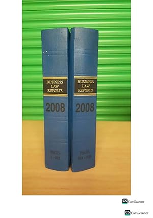 Business Law Reports 2008 Pages 1-992 and 993-1815