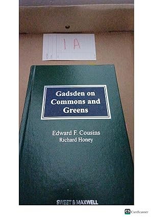 Gadsden on Commons and Greens by Edward F. Cousins Richard Honey