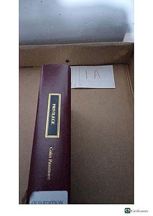 Privilege Third Edition by Colin Passmore