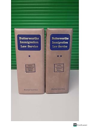 Butterworths Immigration Law Service Vol 1 and 2 by Cotran and others