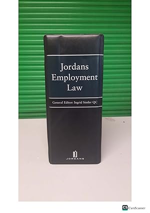 Jordans Employment Law by I Simler