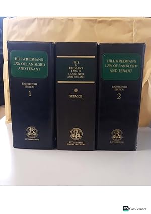 Law of Landlord and Tenant eighteenth edition Vol 1 and 2 with a service book...