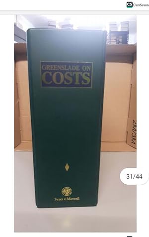 Greenslade on Costs Looseleaf