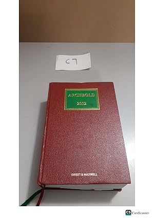 Archbold Criminal Pleading Evidence And Practice 2012