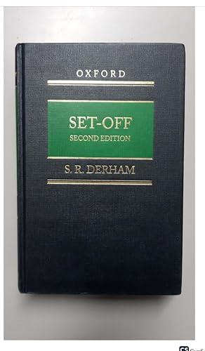Set-Off Second Edition by R DerhamC
