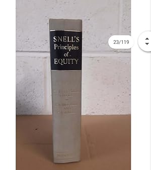 Snell's Principles of Equity Twenty-Sixth edition by Megarry and Baker