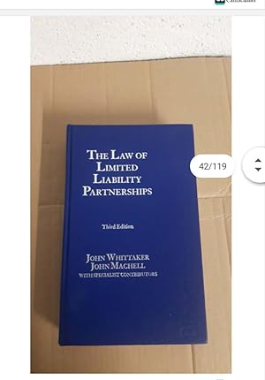 The Law of Limited Liability Partnership third edition by Whittaker and Machell